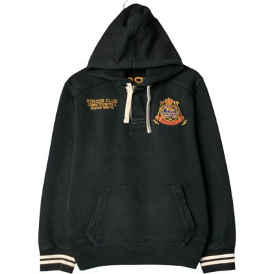 Polo Ralph Lauren ブラウン パーカー　ハーフボタン　古着 POLO RALPH LAUREN（パーカー ・ ブラウン/茶色系）のフリマ