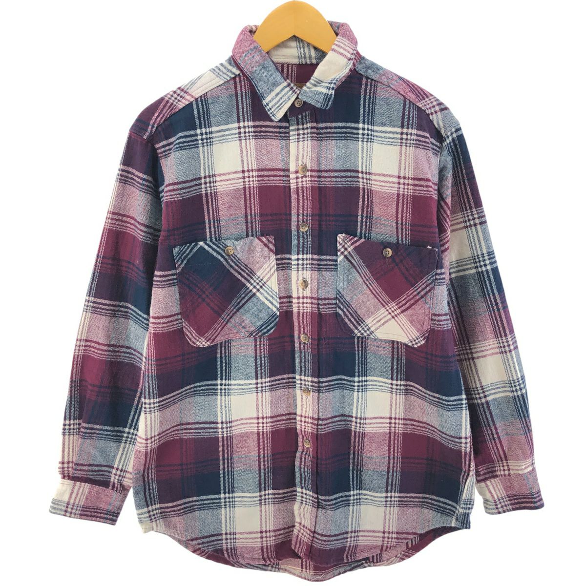 古着 90～00年代 セントジョンズベイ ST.JOHNS BAY ストライプ柄 長袖