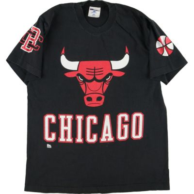 古着 90年代 KP NBA CHICAGO BULLS シカゴブルズ 両面プリント