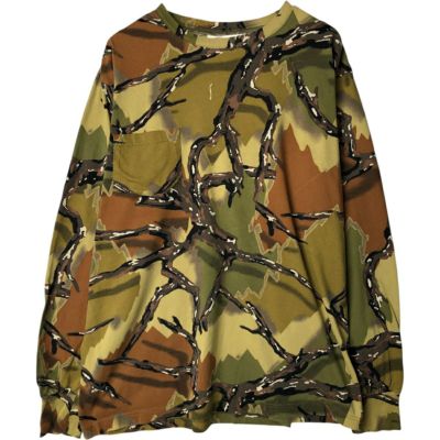 古着 90年代 PREDETOR CAMOUFLAGE 迷彩柄 プレデターカモ ロングT