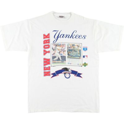 古着 90年代 SPORT ATTACK MLB NEW YORK YANKEES ニューヨークヤンキース DON MATTINGLY ドンマッティングリー プリントTシャツ USA製 メンズXL ヴィンテージ /eaa427621 【中古】 【240322】 ss2503_30