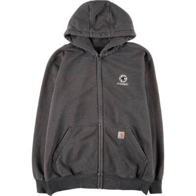 古着 カーハート Carhartt ORIGINAL FIT スウェットフルジップパーカー メンズL相当 /eaa575226 【中古】 【250817】