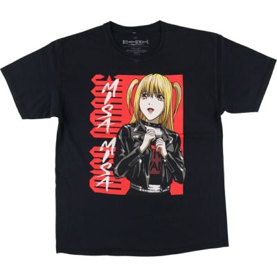 DEATH NOTE ミサミサ Tシャツ Lサイズ 入手困難】DEATH NOTE デスノート ミサミサ Tシャツ 海外輸入