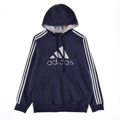 古着 80年代 アディダス adidas ロゴスウェット トレーナー メンズM