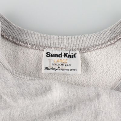 古着 90年代 Sand Knit リバースウィーブタイプ カレッジ