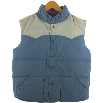 古着 70~80年代 ウィリアムバリー WILLIAM BARRY ダウンベスト USA製 メンズM相当 ヴィンテージ /eaa525279 【中古】 【250304】