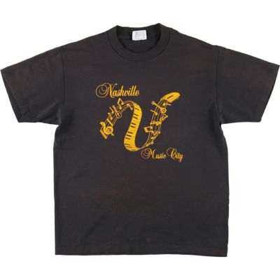 古着 90年代 SCREEN STARS BEST プリントTシャツ USA製 メンズL 