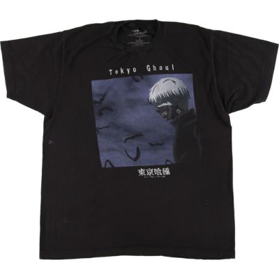 古着 TOKYO GHOUL 東京喰種 金木研 アニメ キャラクタープリント