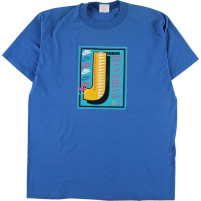 古着 90年代 ナイキ NIKE 銀タグ スポーツプリントTシャツ USA製