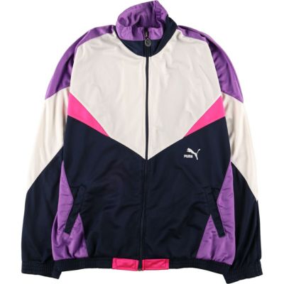 古着 80年代 プーマ PUMA ジャージ トラックジャケット メンズL