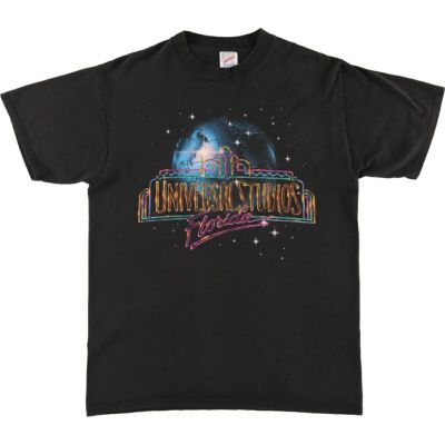 古着 90年代 ジャージーズ Jerzees UNIVERSAL STUDIOS ユニバーサルスタジオ アドバタイジングTシャツ USA製 レディースL相当 ヴィンテージ /eaa481825 【中古】 【240830】 【Elulu/エルル】