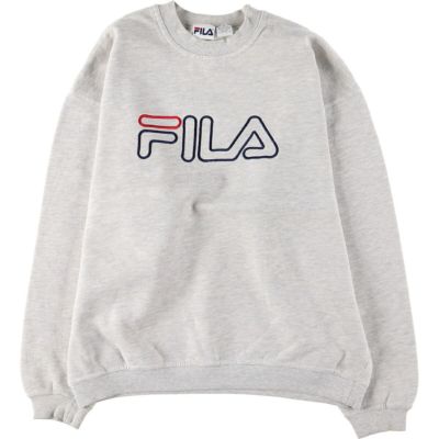 古着 90年代 フィラ FILA ロゴスウェットシャツ トレーナー カナダ製 メンズM相当 ヴィンテージ /eaa455111 【中古】 【250305】