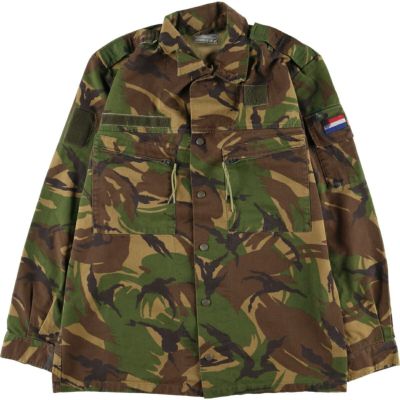 古着 オランダ軍実品 迷彩柄 ミリタリー フィールドジャケット 8000/0005 メンズXL相当 ヴィンテージ /eaa522670 【中古】 【250306】