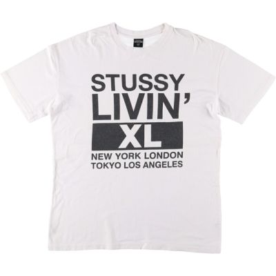 古着 00年代～ ステューシー STUSSY ドクロ柄 スカル柄 サーフ