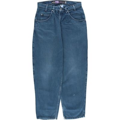 【古着】90’sLevi’sBaggySilverTabデニムパンツW32L30 古着 90s Levi's Silver Tab 「straight & narrow」 ブラック