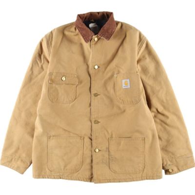 古着 80年代 カーハート Carhartt ミシガンチョアコート ダックワーク