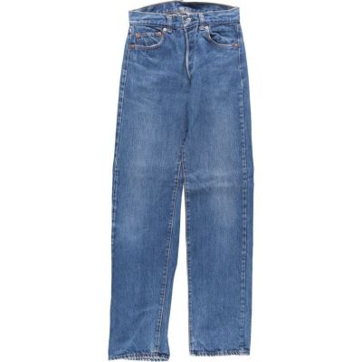 90年代 リーバイス Levi's リーバイス501 SHORT ジーンズ ストレートデニムパンツ USA製 レディースL(w29) ヴィンテージ /eaa323914