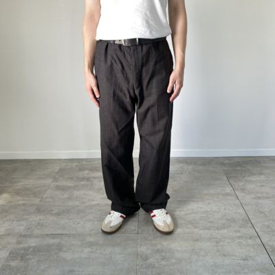古着)90s ワイドツータックスラックス パンツ cityboy