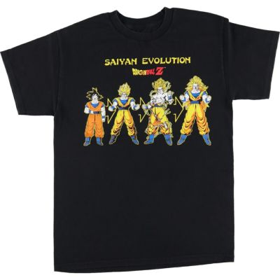 E77】DORAGONBALLドラゴンボールキャラクタープリント Tee