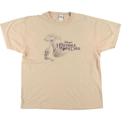古着 90年代 ディズニー ノートルダムの鐘 リンガーT キャラクタープリントTシャツ USA製 レディースS相当 ヴィンテージ /eaa561329 古着 90年代 ディズニー DISNEY The Hunchback of Notre Dame