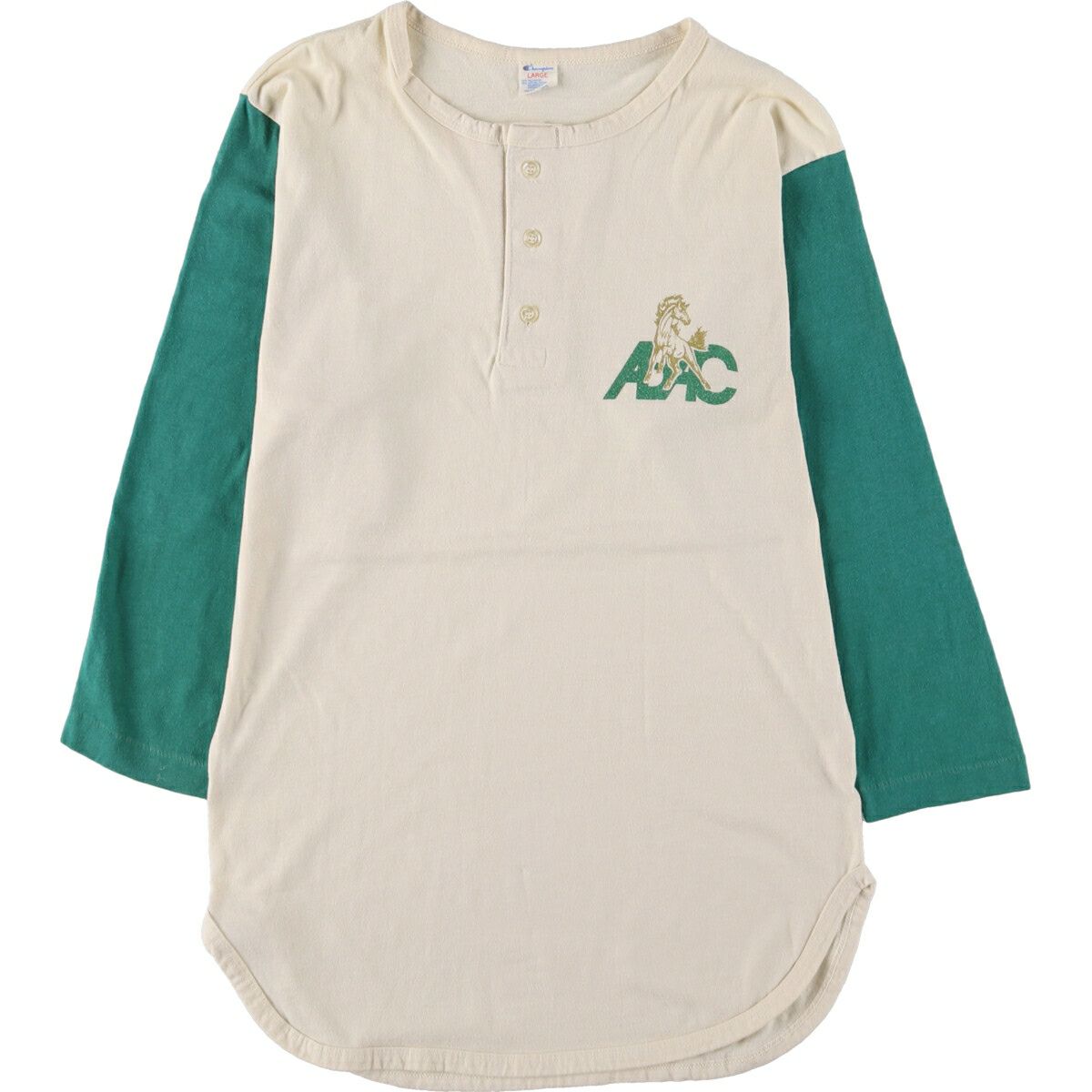 古着 80年代 チャンピオン Champion メッシュ カレッジ Vネック ゲーム