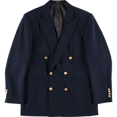 古着 ヴァレンティノ VALENTINO ダブルブレスト ピークドラペル