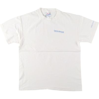 古着 90～00年代 ヘインズ Hanes Captain Morgan キャプテンモルガン バックプリント BEEFY-T アドバタイジングTシャツ メンズL相当 ヴィンテージ /eaa489179 【中古】 【250307】