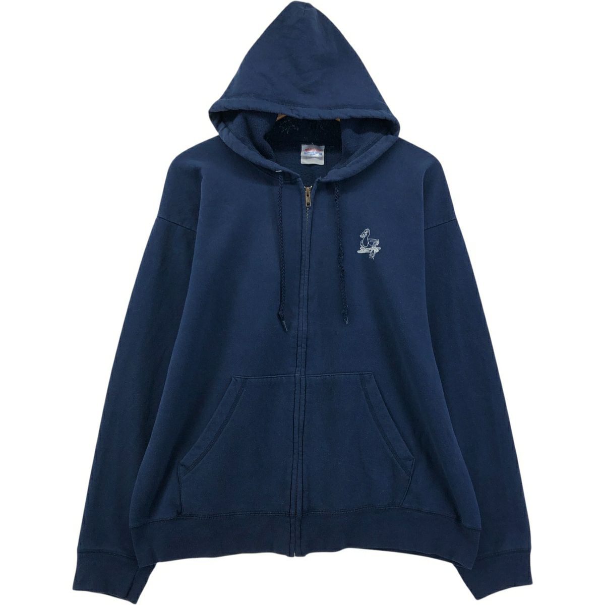 古着 ヘインズ Hanes スウェットフルジップパーカー メンズL相当