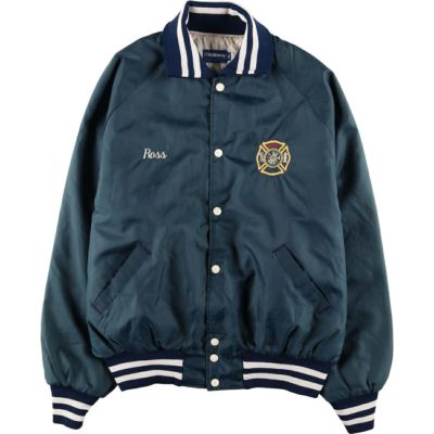 古着 90年代 GAME Sportswear バックワッペン ナイロンスタジャン