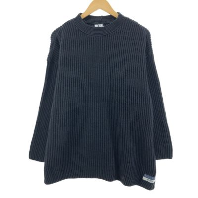 古着 カルバンクライン Calvin klein JEANS リブ編み コットンニット