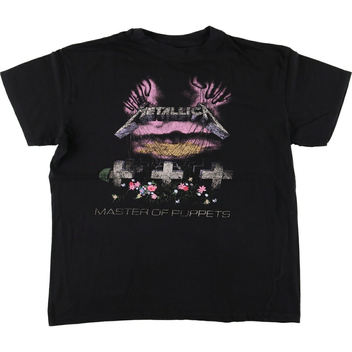 古着 METALLICA メタリカ バンドTシャツ バンT メンズM相当 /eaa476593