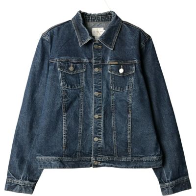 古着 90年代 カルバンクライン Calvin klein JEANS デニムジャケット G