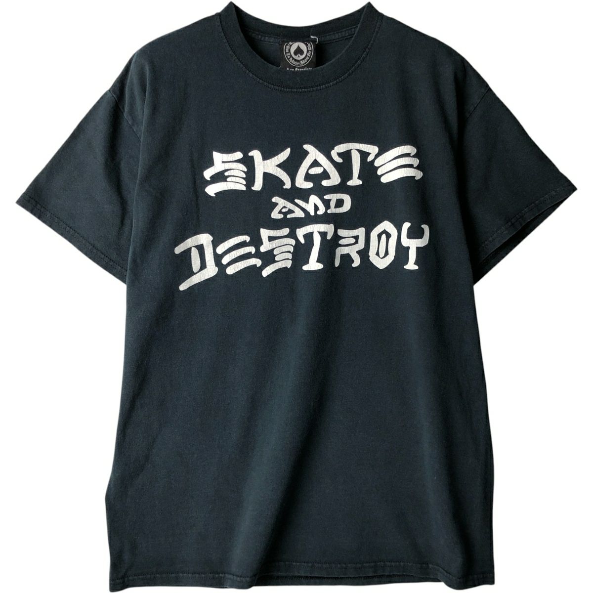 古着 スラッシャー THRASHER SKATE AND DESTROY サーフ スケートT