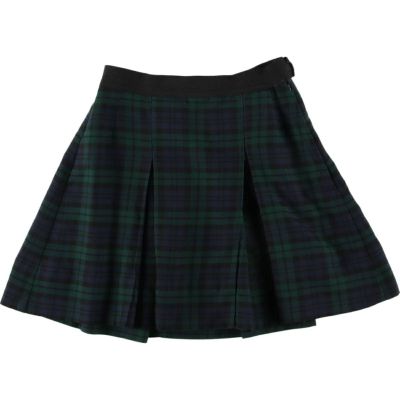 古着 WHITNEYS タータンチェック ボックスプリーツ ミニスカート レディースS相当 /eaa525735 【中古】 【250308】 【Elulu/エルル】