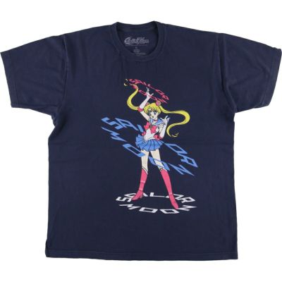 希少  美少女戦士セーラームーン  キャラクタープリント 長袖 Tシャツ ロンT 楽天市場】古着 SAILOR MOON 美少女戦士セーラームーン