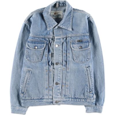 古着 80～90年代 ラングラー Wrangler デニムジャケット Gジャン メンズS相当 ヴィンテージ /eaa523221 【中古】 【250228】