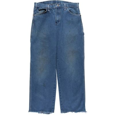 古着 ディッキーズ Dickies Relaxed Fit デニムペインターパンツ メンズw32相当 /eaa526340 【中古】 【250308】
