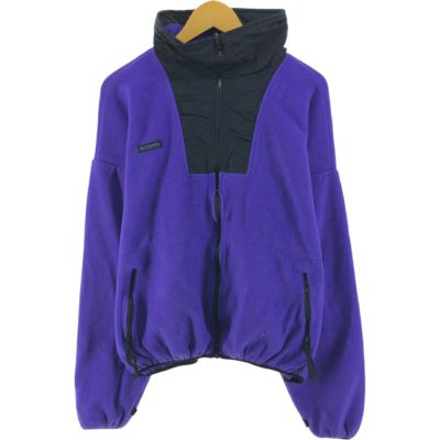 古着 90年代 コロンビア Columbia 白タグ フリースジャケット