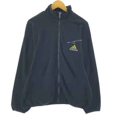 古着 90年代 アディダス adidas ハーフジップ フリースプル