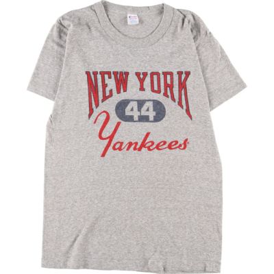 90年代 スクリーンスターズ SCREEN STARS MLB NEW YORK YANKEES ニューヨークヤンキース スポーツプリントTシャツ USA製 メンズS ヴィンテージ /eaa343381