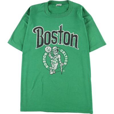 80年代 sportswear NBA BOSTON CELTICS ボストンセルティックス プリントTシャツ USA製 メンズXL ヴィンテージ /eaa360875