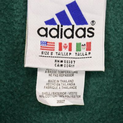 古着 90年代 アディダス adidas ロゴスウェット トレーナー メンズM