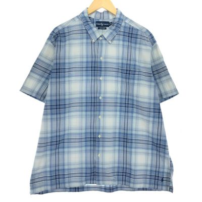 古着 ラルフローレン Ralph Lauren BOB CAMP 半袖 ボタンダウン