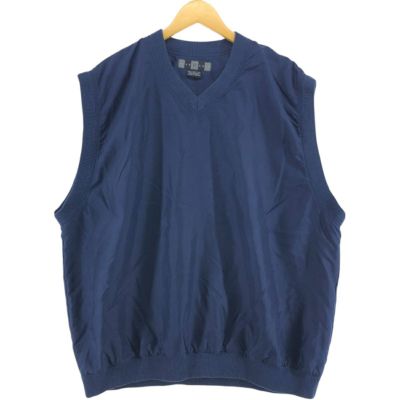 古着 00年代 ナイキ NIKE GOLF ゴルフ Vネック ウォームアップベスト メンズXL相当 /eaa526217 【中古】 【250309】