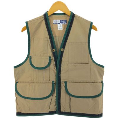 古着 80年代 BEN MEADOWS COMPANY ダックハンティングベスト USA製 メンズL相当 ヴィンテージ /eaa525445 【中古】 【250309】