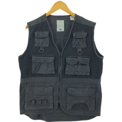 古着 70年代 WORLD FAMOUS フィッシングベスト メンズM相当