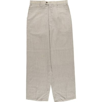 古着 ポールスミス Paul Smith ストライプ柄 ウールパンツ