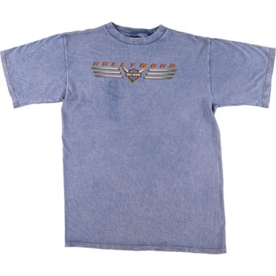 古着 00年代 ハーレーダビッドソン Harley-Davidson 襟付き フルジップ ロングTシャツ ロンT レディースXL相当 /eaa498846 【SS2506_10】 Harley Davidson - 古着 00年代 ハーレーダビッドソン Harley