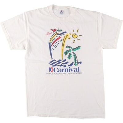 古着 90年代 デルタ DELTA プリントTシャツ メンズL相当
