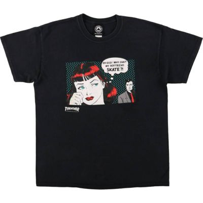 古着 THRASHER プリントT スラッシャー ファイヤーパターン ストリート 楽天市場】スラッシャー Tシャツ 半袖 THRASHER MAGロゴ